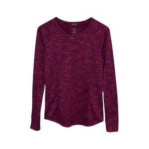 Marmot Long Sleeve Shirt Women’s Small Purple‎ Pink Pattern Running Top